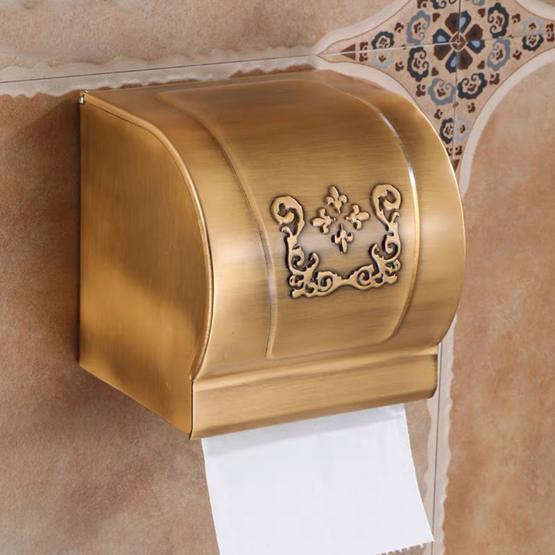 Home Bathroom Towel Dispenser - Uchwyt na pudełko z chusteczkami, montowany