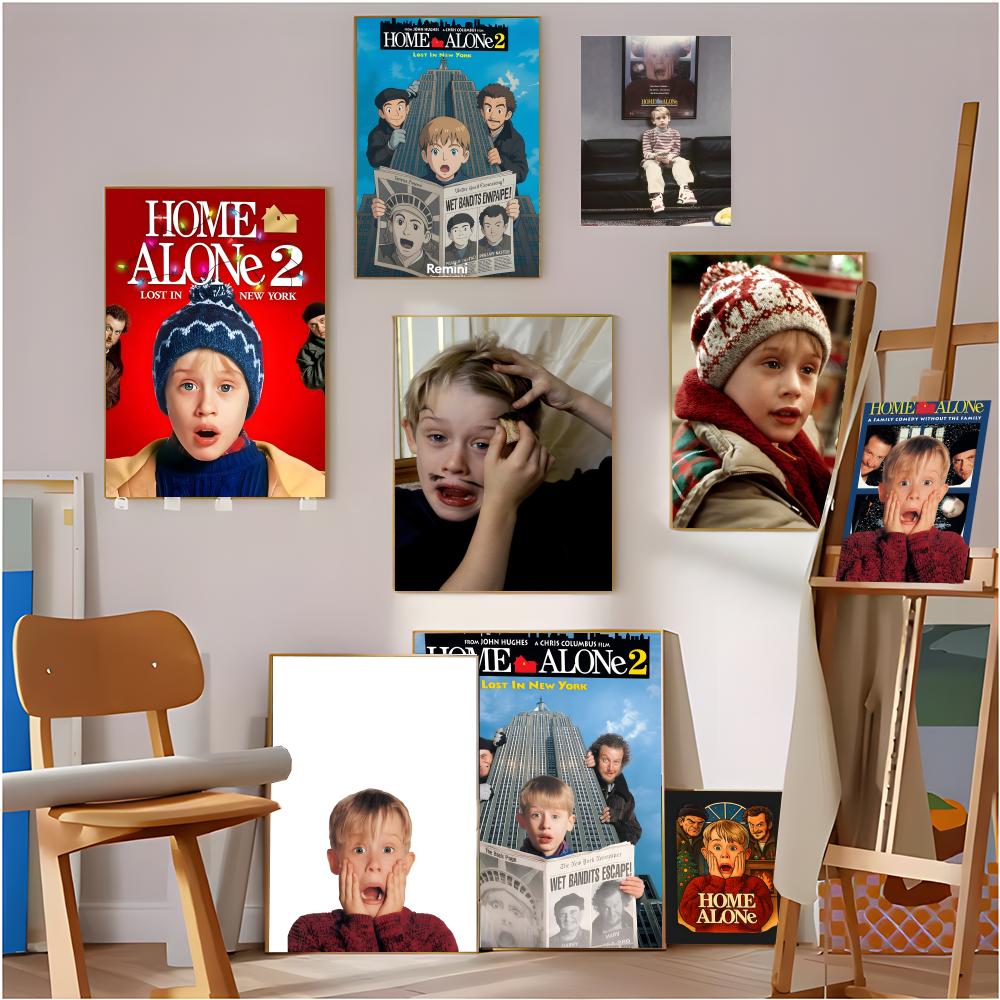 Home Alone Bathroom - Klasyczny plakat Home Alone, nowoczesna sztuka,