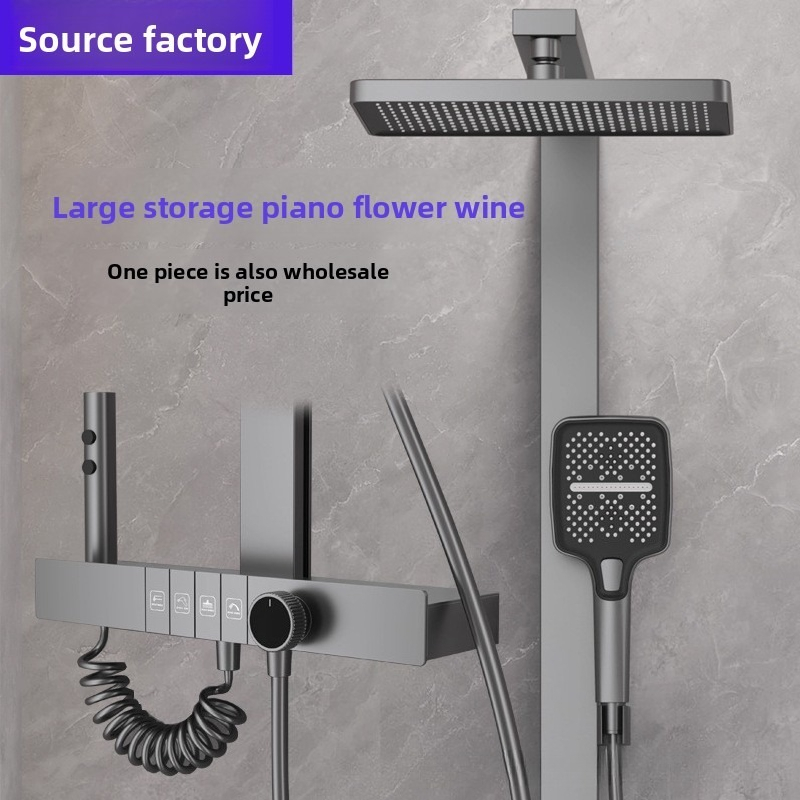 Home And Bathroom - Cyfrowy zestaw słuchawek prysznicowych z funkcją