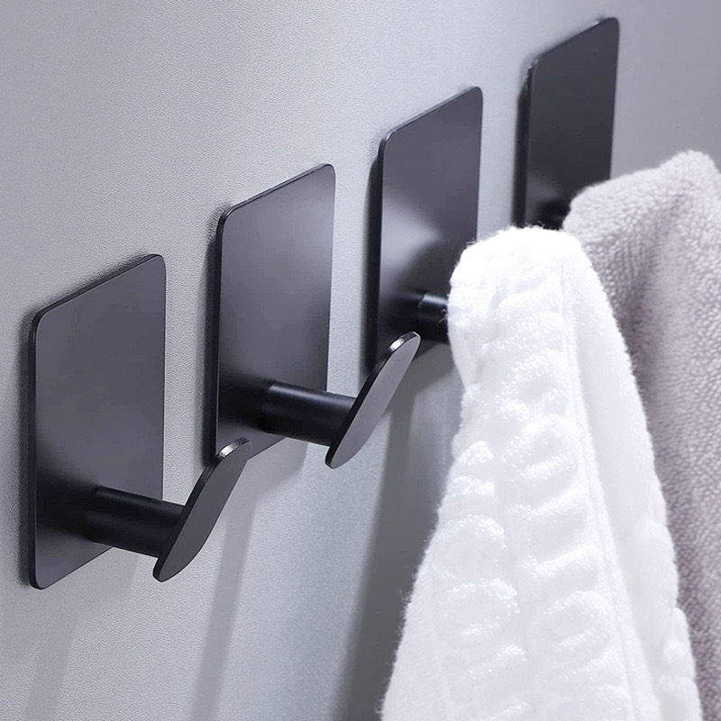 Towel Bar Stainless - 4/1 szt. Haczyki łazienkowe ze stali