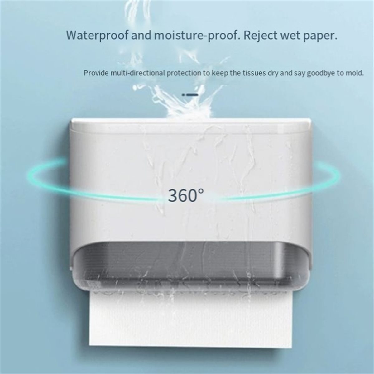 Home Bathroom Towel Dispenser - Dozownik do ręczników papierowych montowany na