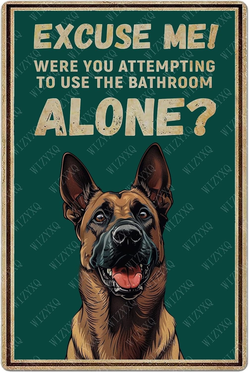 Home Alone Bathroom - Tabliczki z cynu Przepraszam, czy próbowałeś