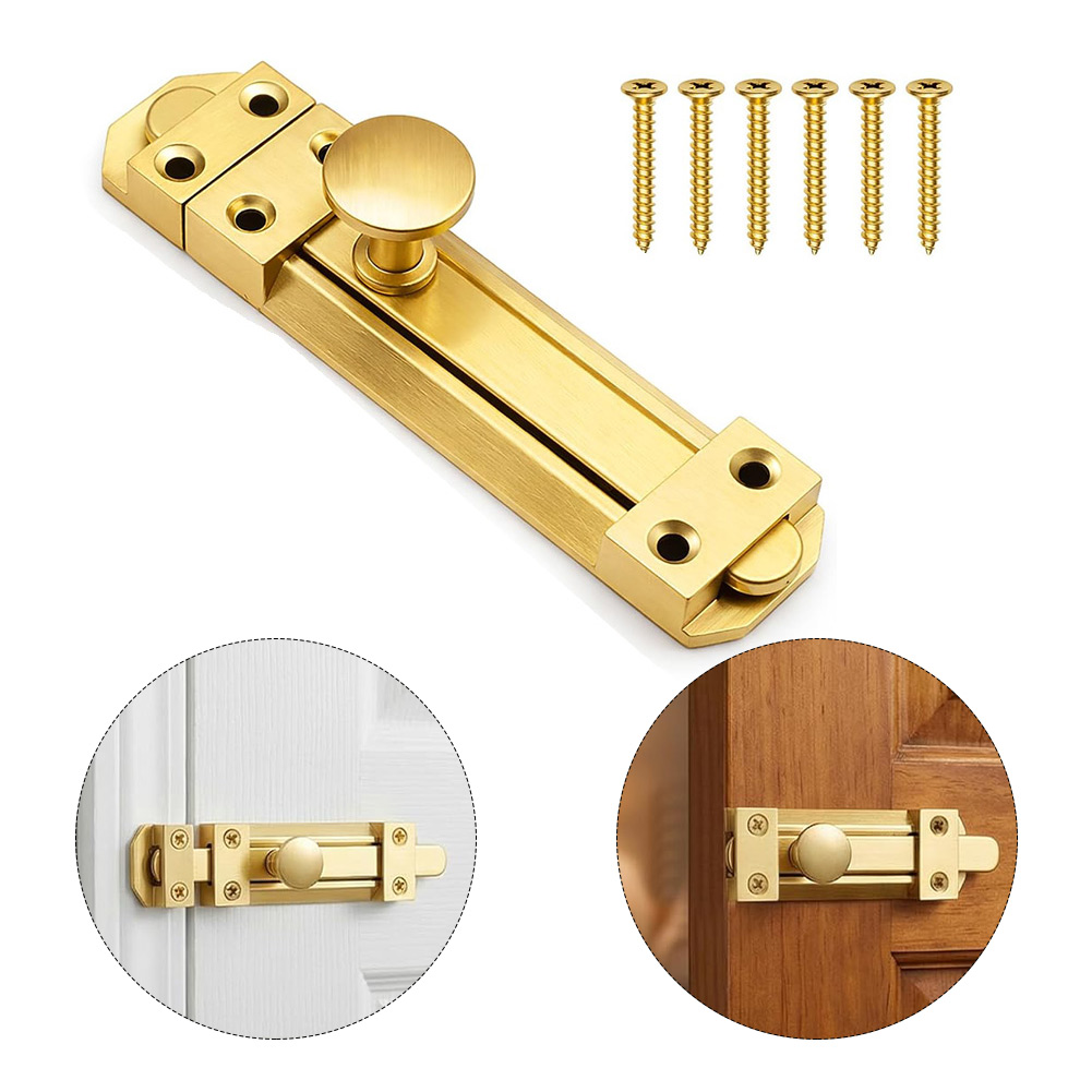 Home Bathroom Hardware - Zamek do drzwi przesuwnych z litego