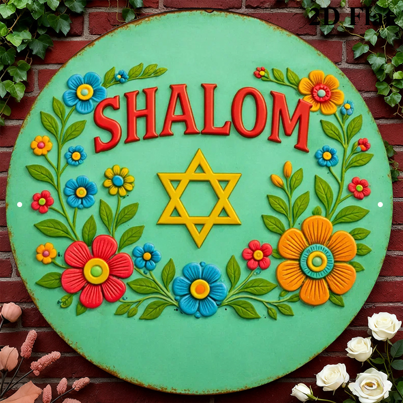 Home & Bathroom Building Products Pte Ltd Photos - CIFBUY Shalom Gwiazda Dawida Aluminiowa Dekoracja