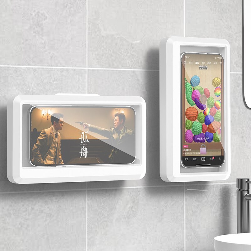 Home And Bathroom - Wodoodporny uchwyt na telefon do łazienki,