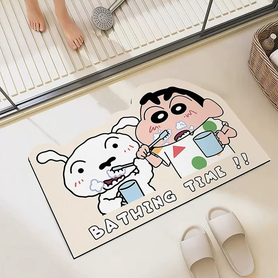Home Goods Bathroom Accessories - Mata do łazienki szybkoschnąca, modna, idealna