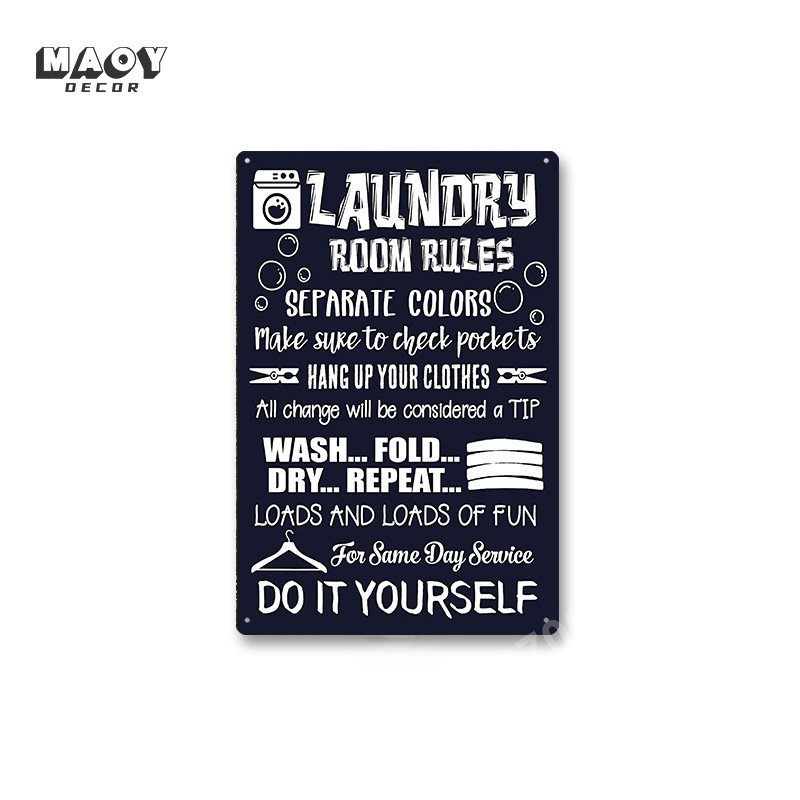 Slogan Metalowy Znak Blaszany  – Home Bathroom Furniture recenzja i cena