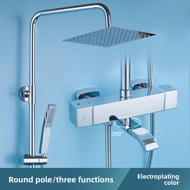 Elektroplaterowany zestaw prys – Home And Bathroom recenzja i cena
