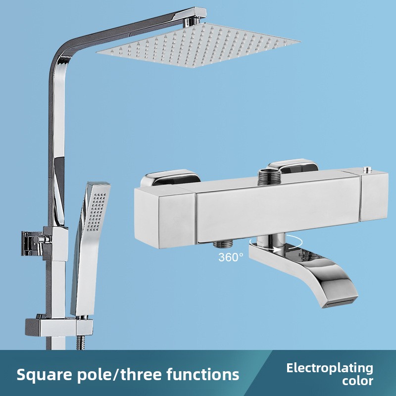 Elektroplaterowany zestaw prys – Home And Bathroom recenzja i cena