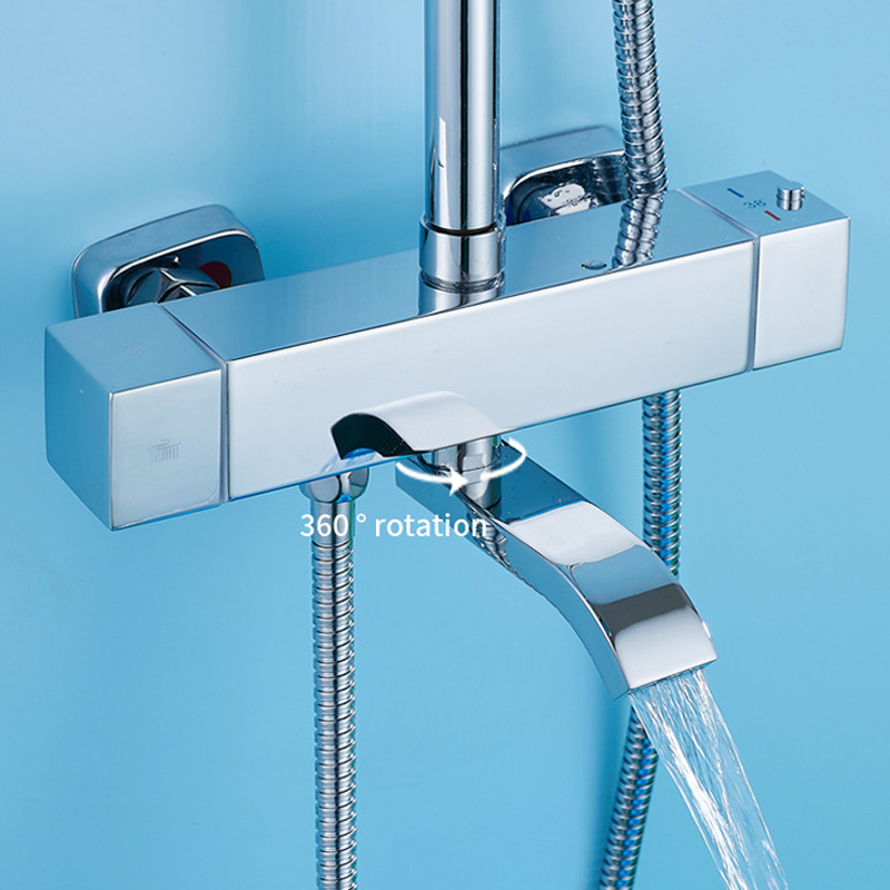 Elektroplaterowany zestaw prys – Home And Bathroom recenzja i cena