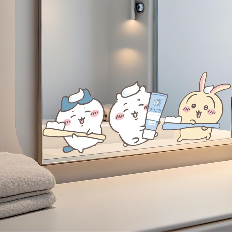 Naklejki na lustro Hot Chiikaw – Home Goods Bathroom Accessories recenzja i cena
