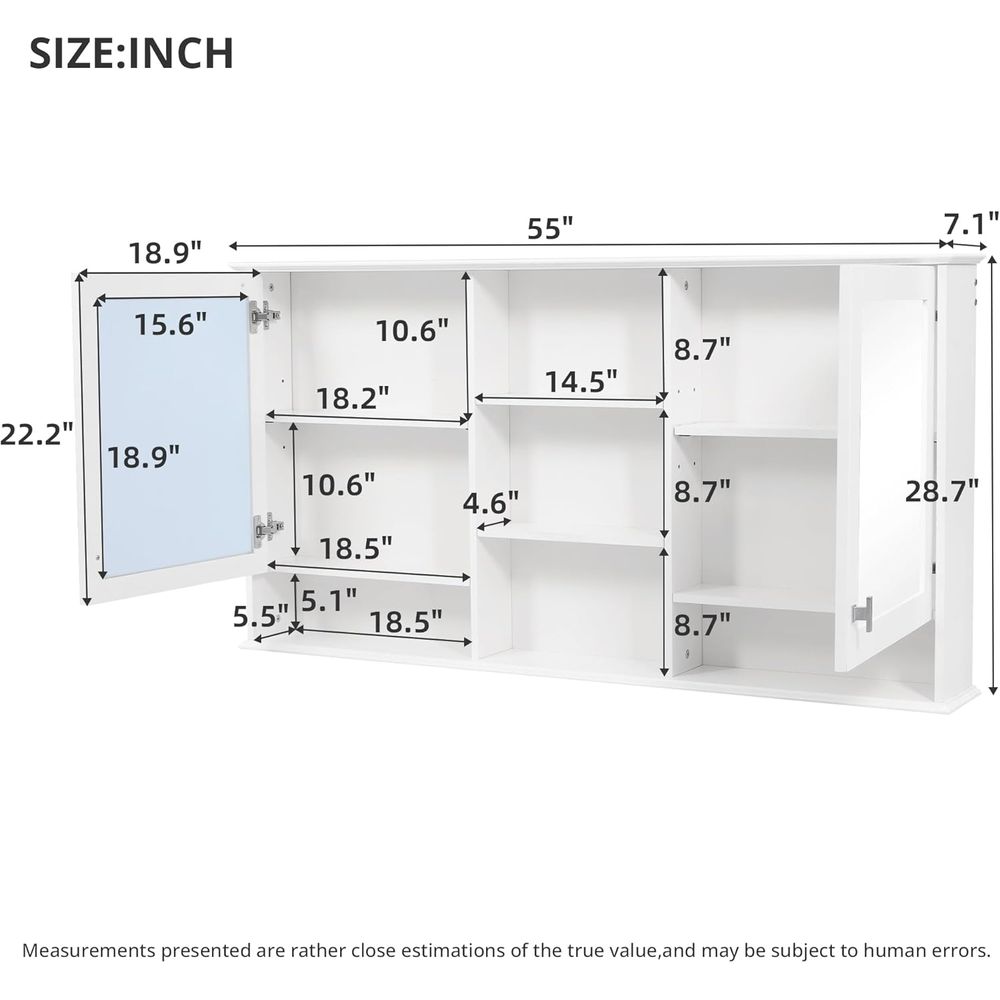 Szafka łazienkowa z lustrem, 1 – Home Bathroom Furniture recenzja i cena