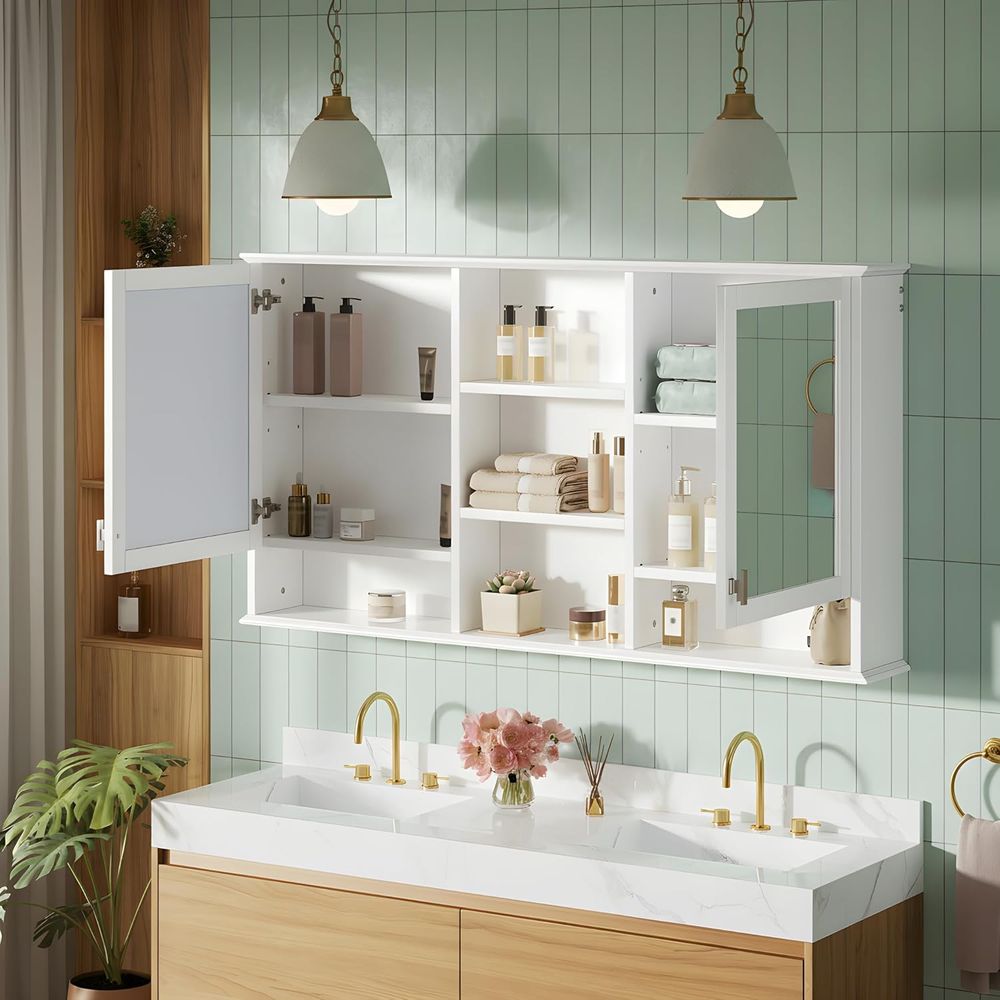 Szafka łazienkowa z lustrem, 1 – Home Bathroom Furniture recenzja i cena