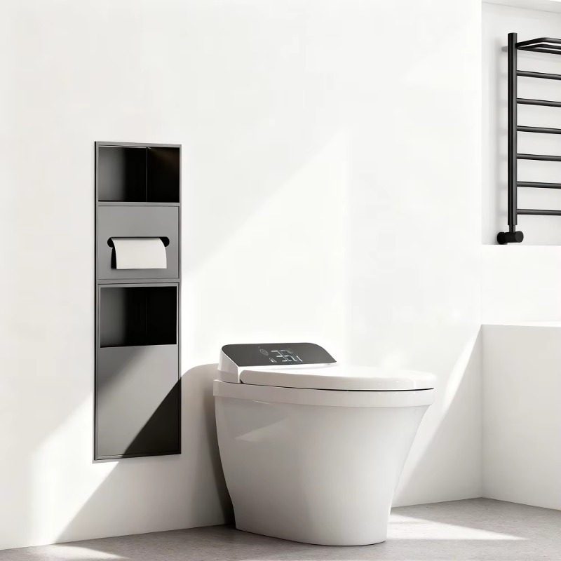 Wielofunkcyjna nisza łazienkow – Home Bathroom Towel Dispenser recenzja i cena