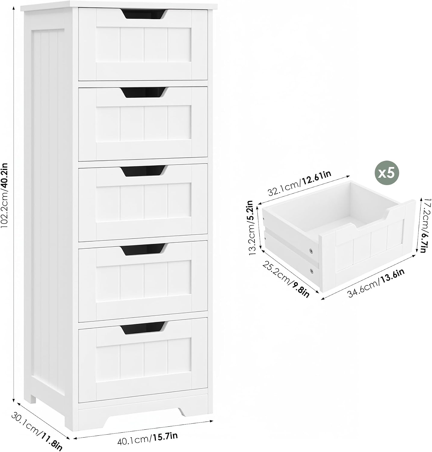 Wolnostojąca szafka do przecho – Home Bathroom Furniture recenzja i cena