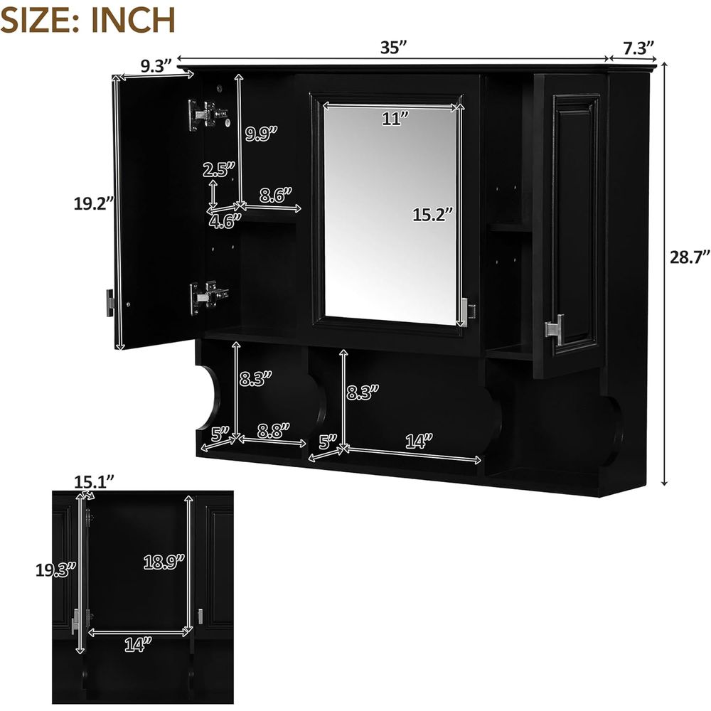 Szafka łazienkowa wisząca z lu – Home Bathroom Furniture recenzja i cena