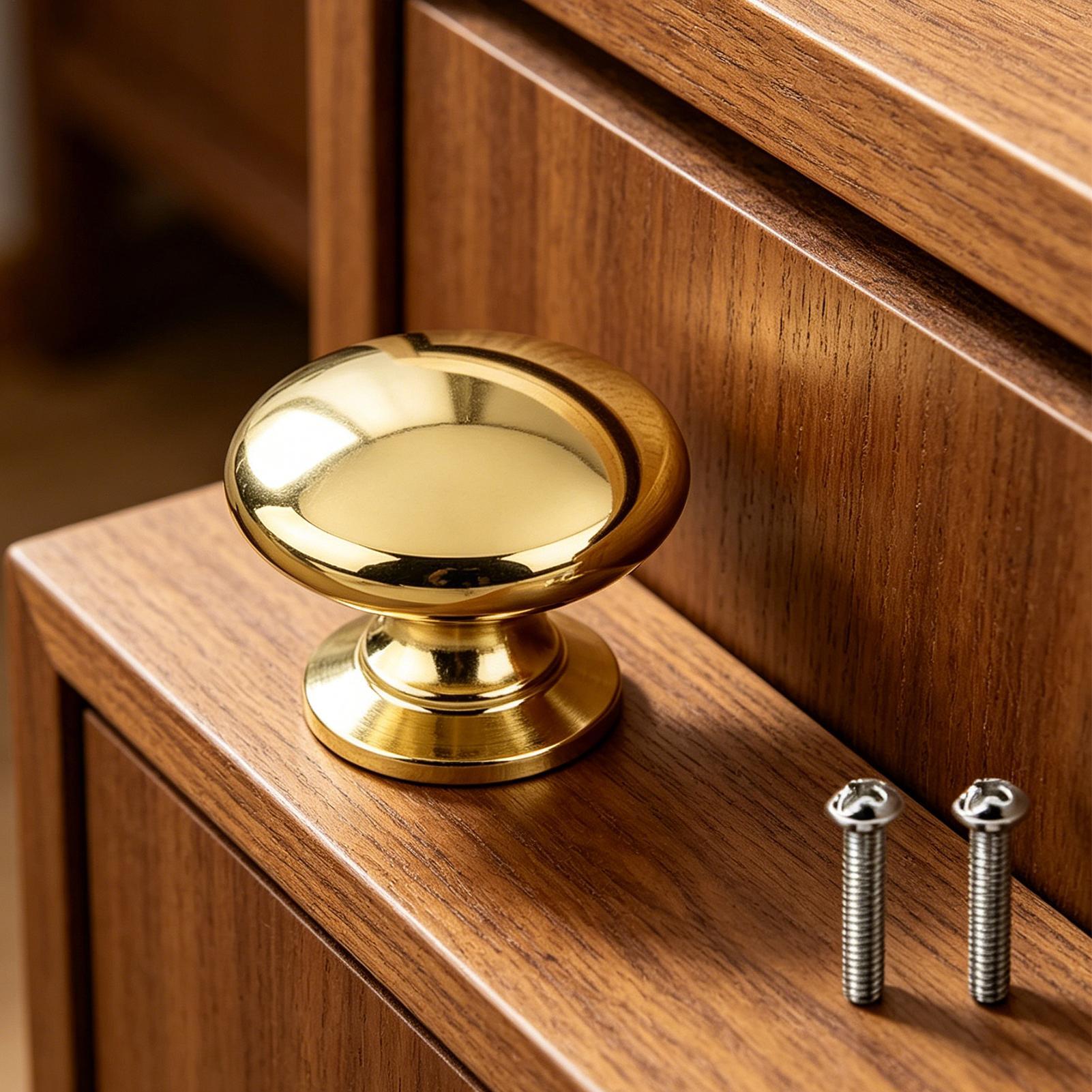 Mosiężne gałki do szafek, nieł – Home Bathroom Hardware recenzja i cena