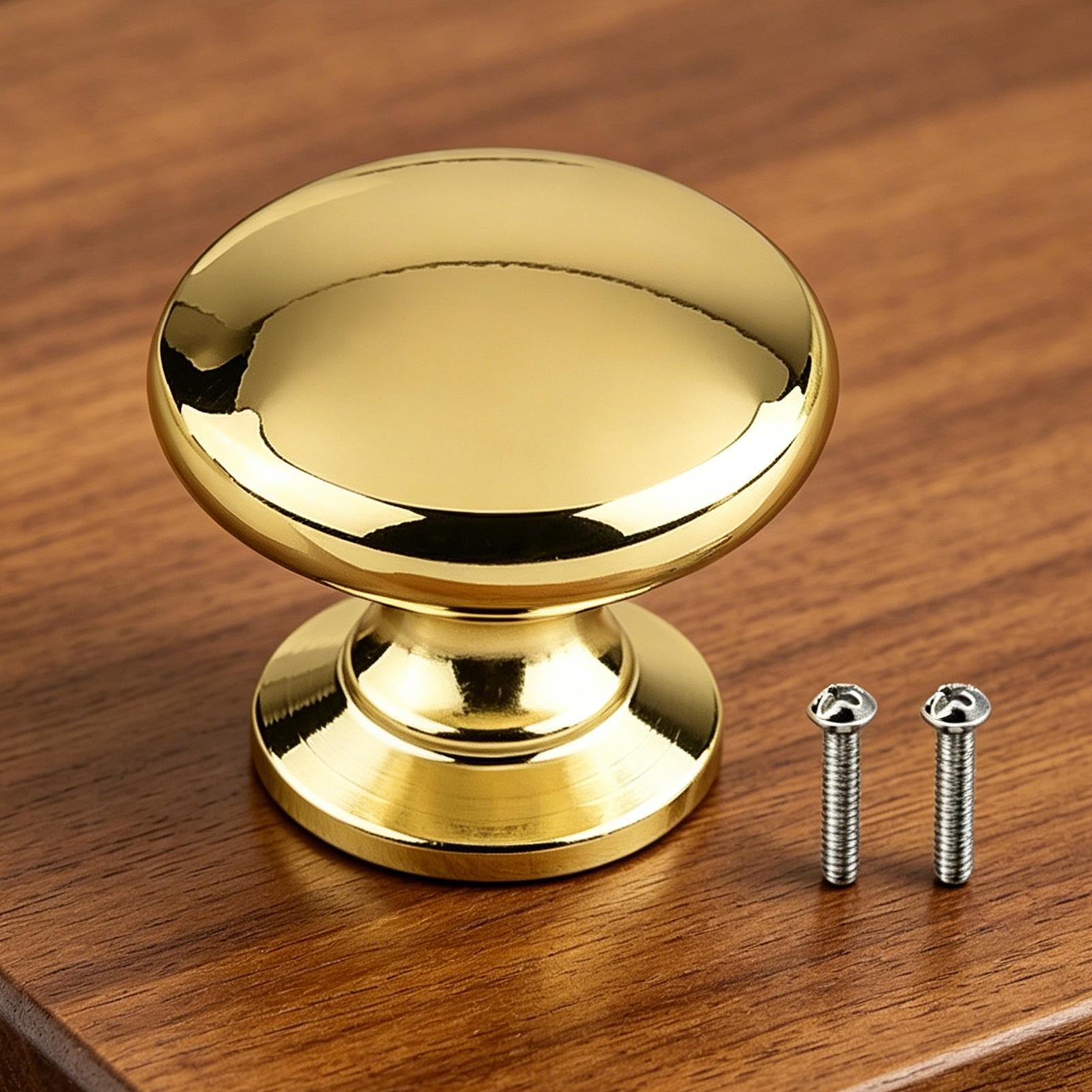 Mosiężne gałki do szafek, nieł – Home Bathroom Hardware recenzja i cena
