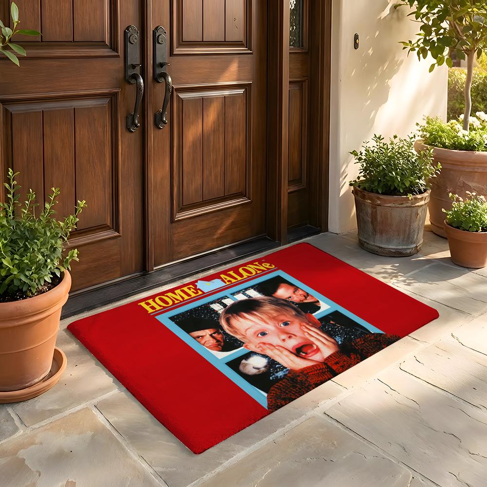 Retro Mata Podłogowa z Motywem – Home Alone Bathroom recenzja i cena