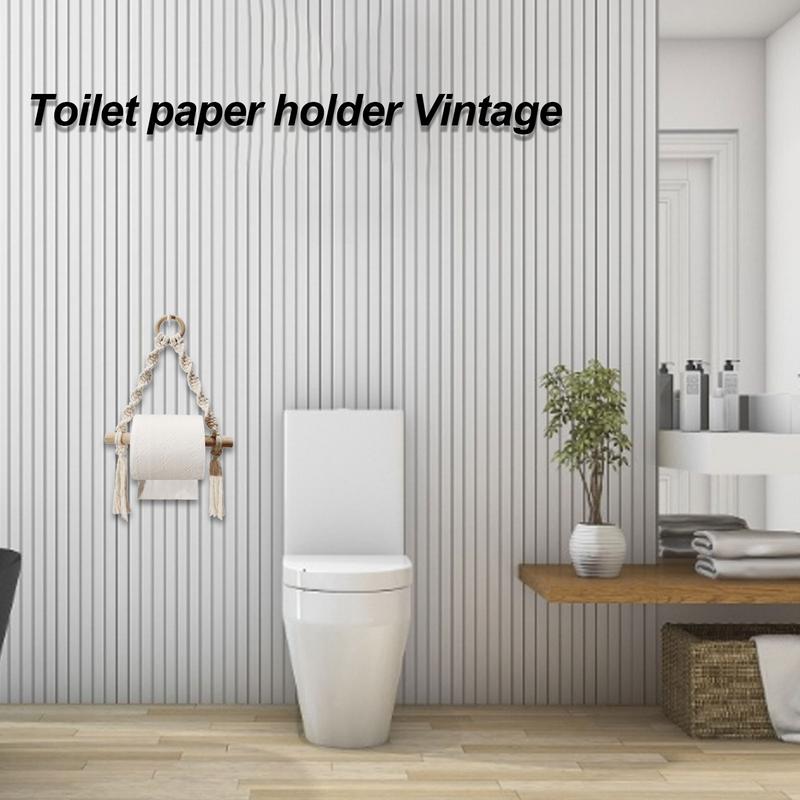 Ręcznie tkany drewniany uchwyt – Home Bathroom Towel Dispenser recenzja i cena