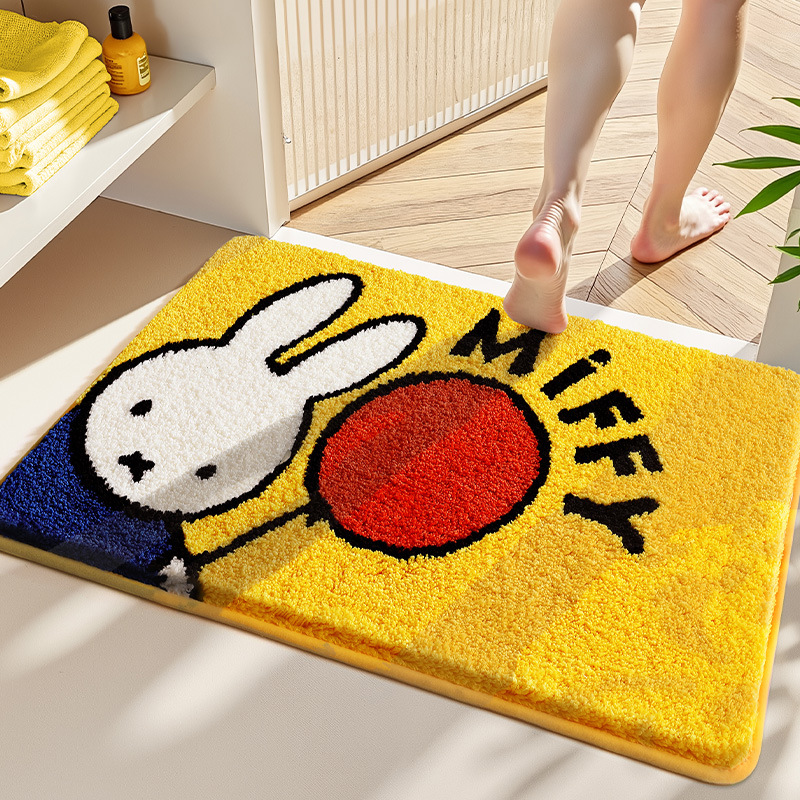 Urocza mata podłogowa Miffy, k – Home Goods Bathroom Accessories recenzja i cena