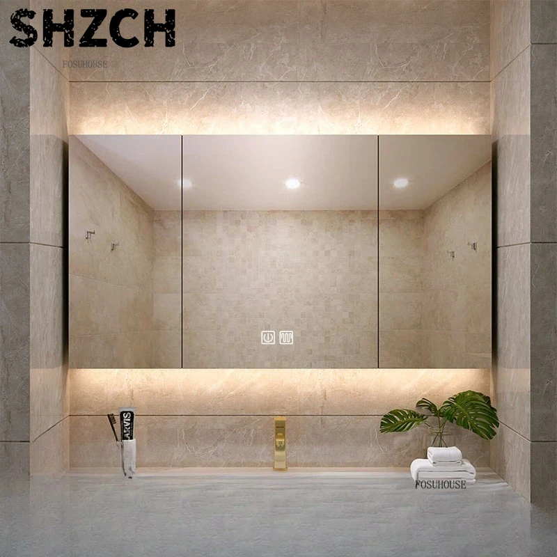 Nowoczesne, pogrubione lustro  – Home Bathroom Furniture recenzja i cena