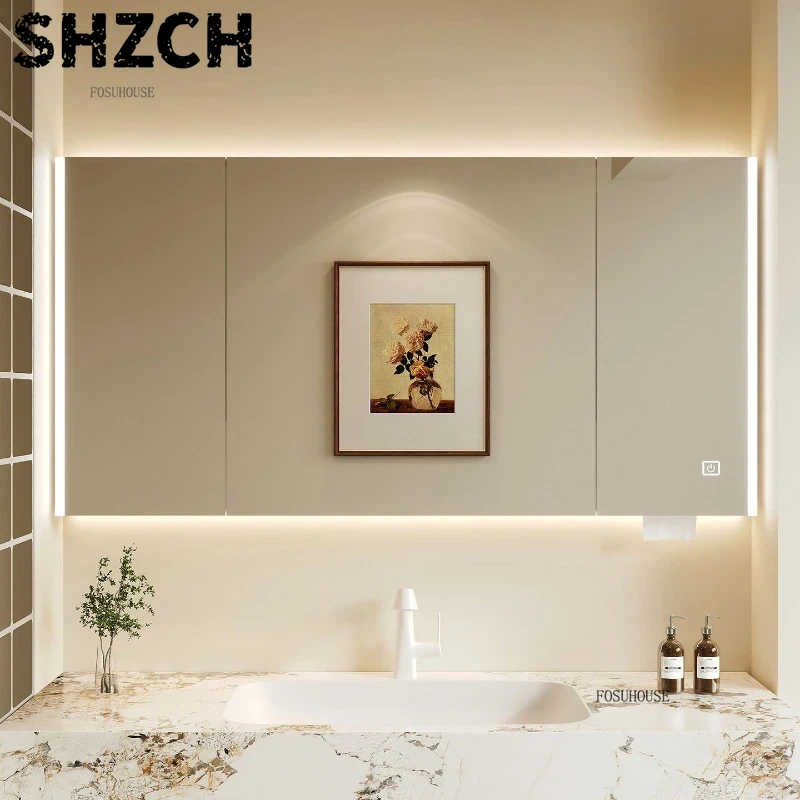 Nowoczesne, pogrubione lustro  – Home Bathroom Furniture recenzja i cena