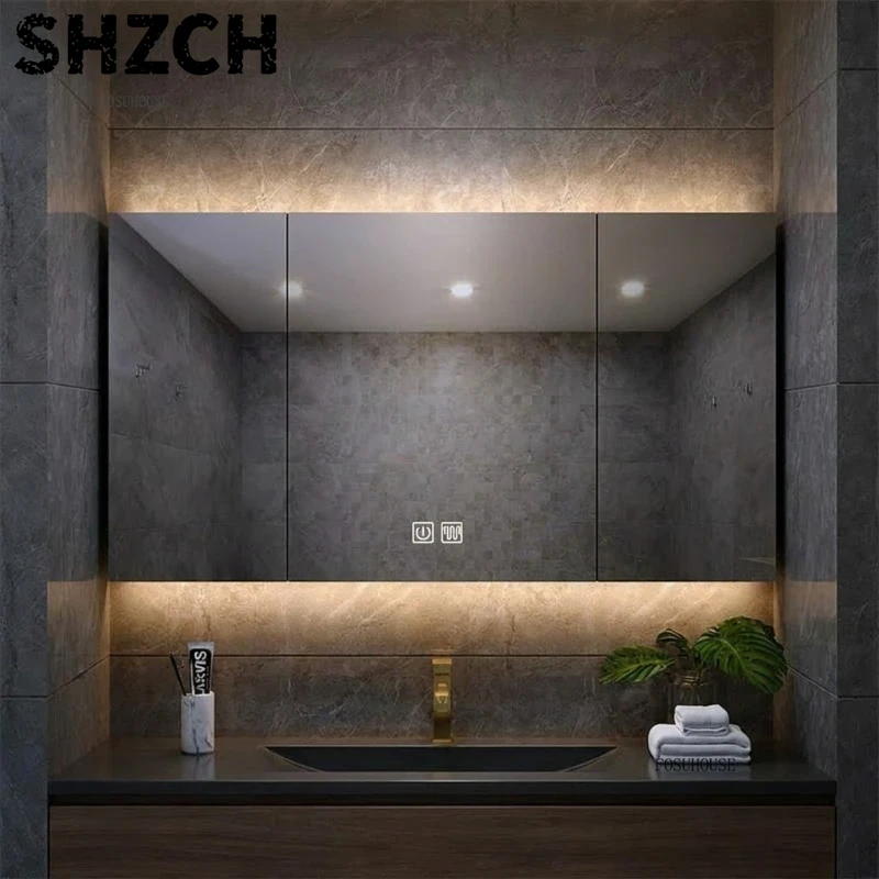 Nowoczesne, pogrubione lustro  – Home Bathroom Furniture recenzja i cena