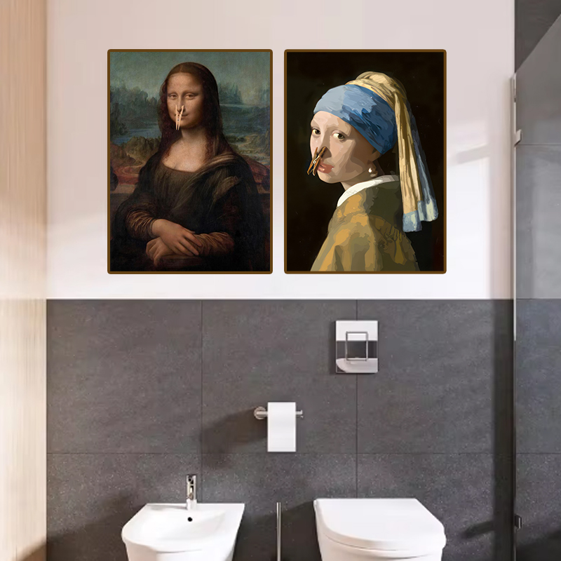 1 szt. Zabawny Abstrakcyjny Wy – Home Bathroom Furniture recenzja i cena