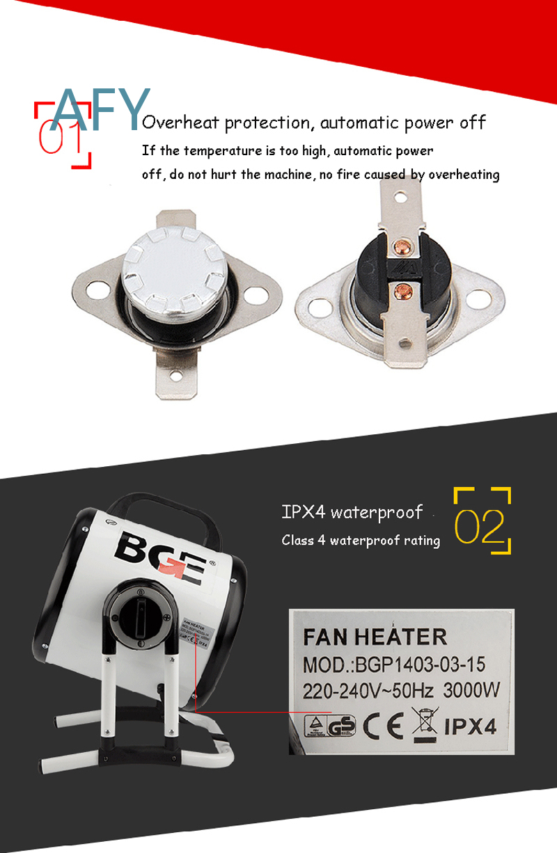 Grzejnik elektryczny 3000W do  – Home Bathroom Hand Dryer recenzja i cena