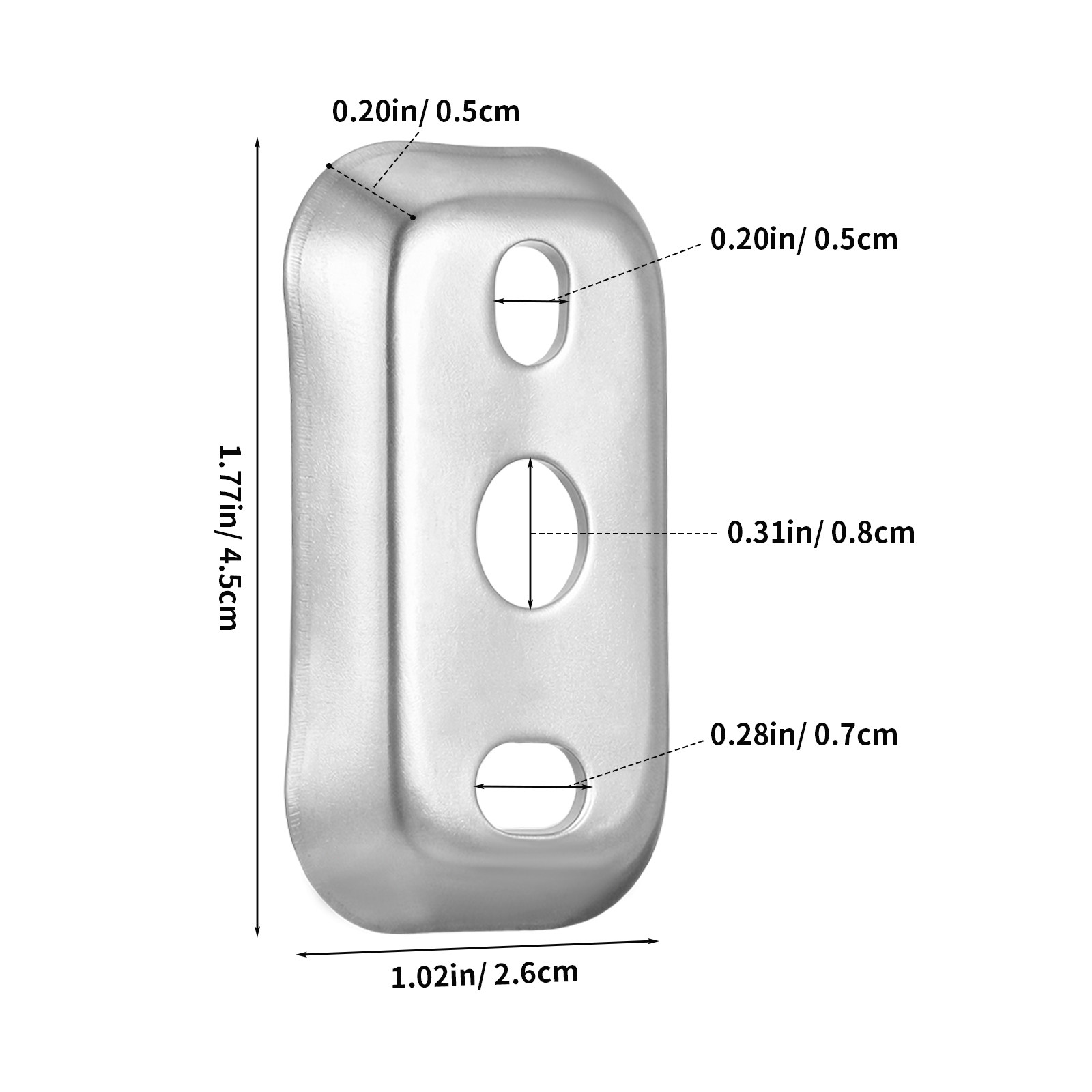 4 szt. stalowych nierdzewnych  – Towel Bar Stainless recenzja i cena