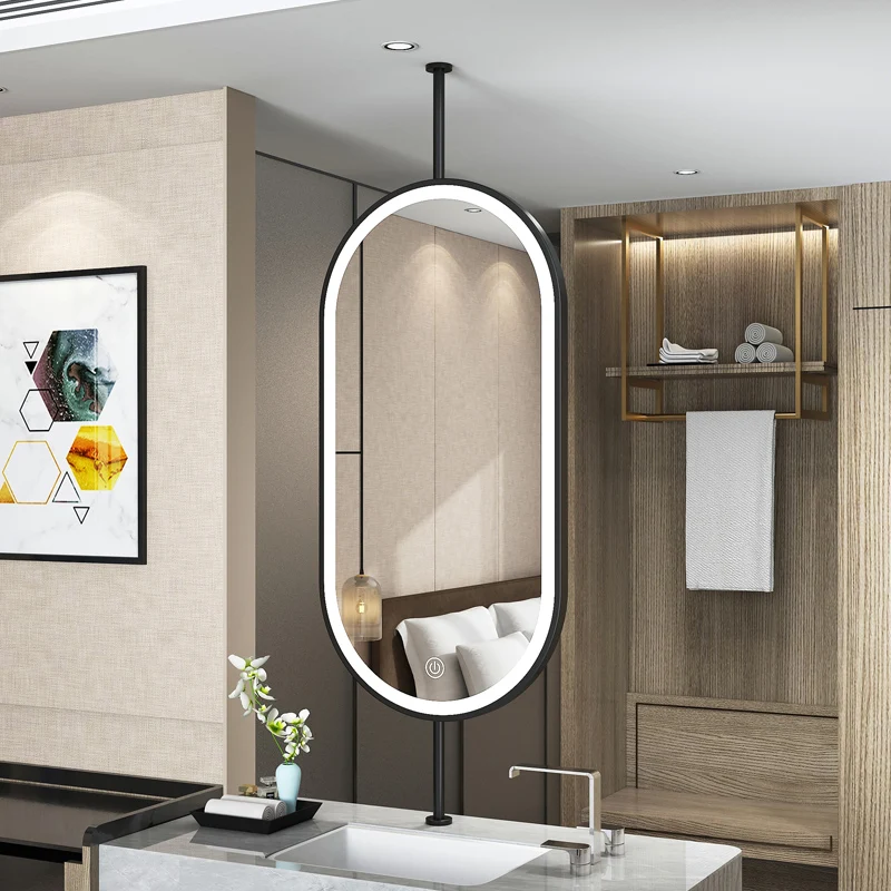 Lustro sufitowe owalne 60x90cm – Home Bathroom Furniture recenzja i cena